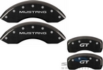 Caliper Covers - Matte Black w/ GT Logo - Front & Rear